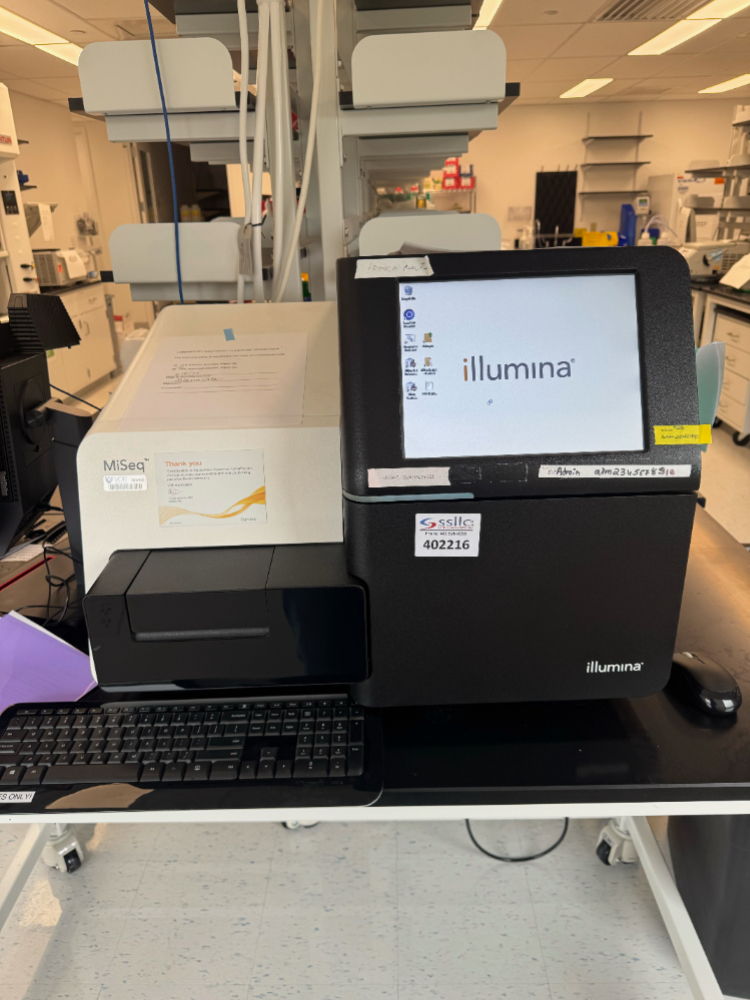 Image of Illumina miSeq Gene Sequencing System